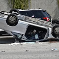 Schwerer Verkehrsunfall zwischen BMW und Skoda