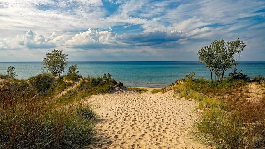 Erholsamer Tag am Strand