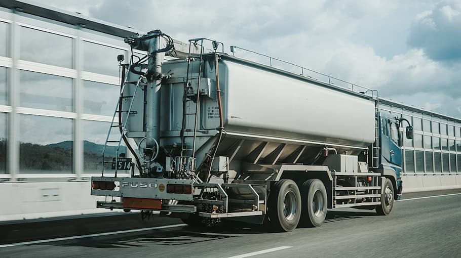 Lkw-Fahrer kommt von Fahrspur ab und verursacht Unfall