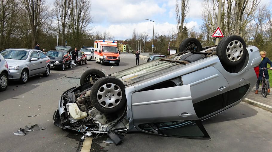 Verkehrsunfall in Bad Muskau mit Verletzten