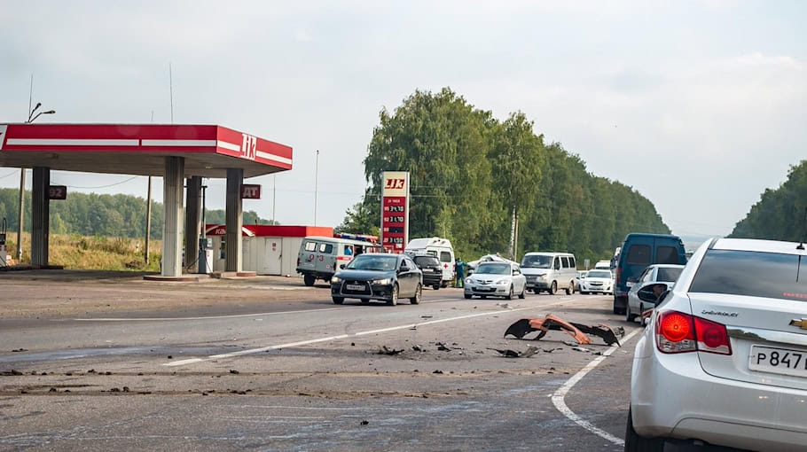 Verkehrsunfall in Schirgiswalde mit verletzter Radfahrerin