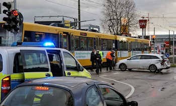 Verkehrsunfall durch Vorfahrtsverletzung in Chemnitz