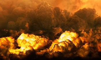Brand im leerstehenden Gebäude auf freizugänglichem Gelände