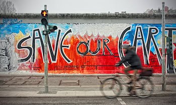 Graffiti im Kanal am Poetenweg