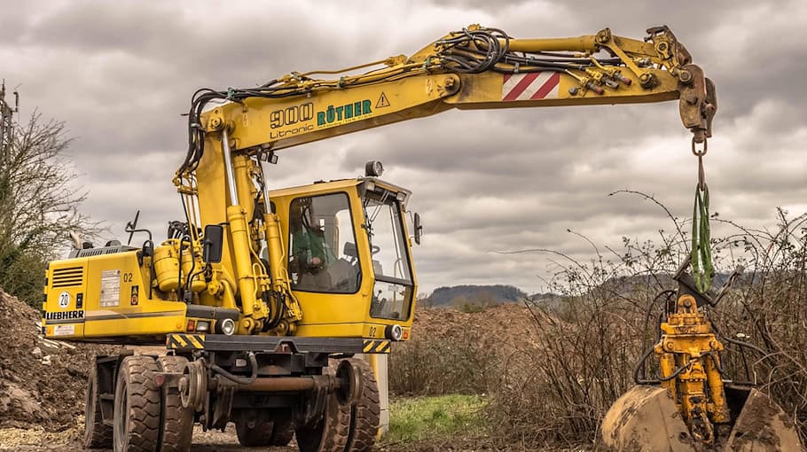 Diebe auf Baustelle in Großschweidnitz