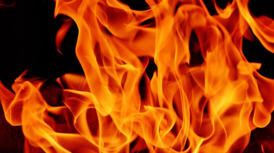 Mülltonne in Zittau in Brand geraten