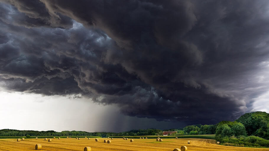 Unwetter und Polizeieinsätze in Plauen und Auerbach-Klingenthal
