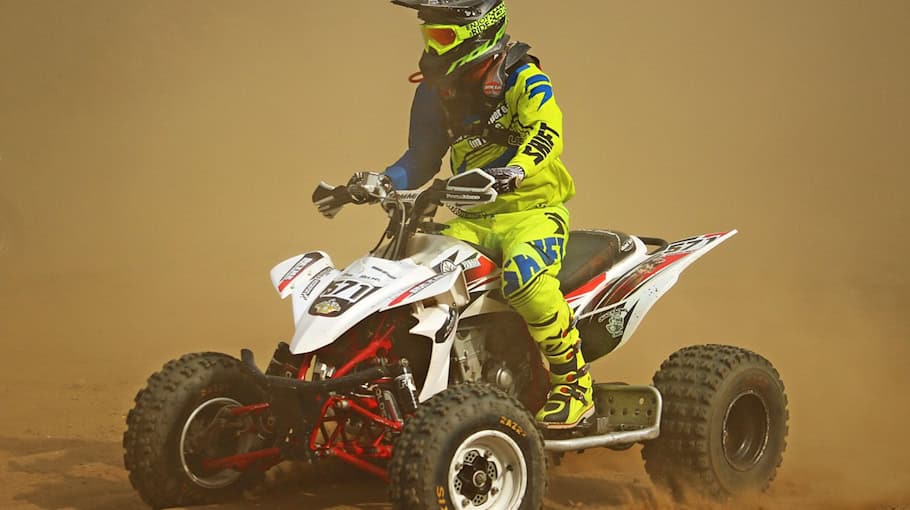 Unbekannter Diebstahl eines Yamaha Quads