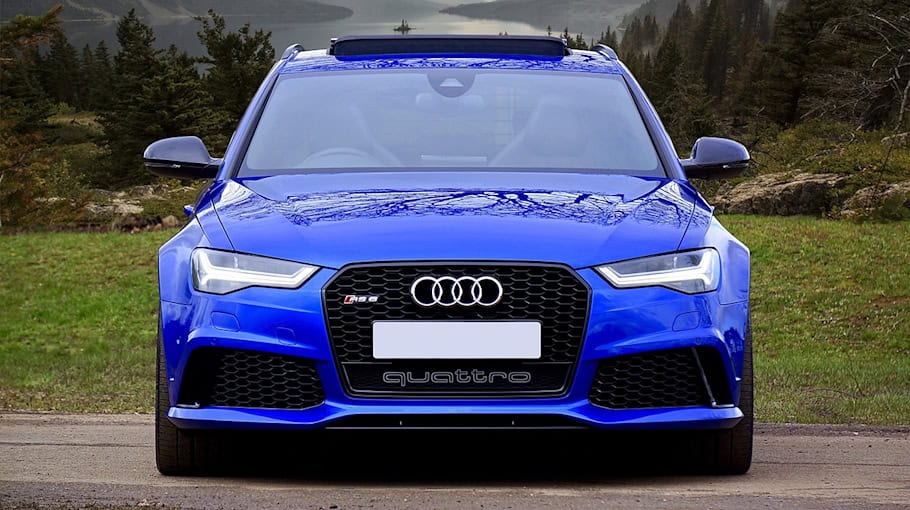 Diebstahl eines blauen Audi RS6 in Berlin