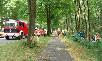 Verkehrsunfall auf Chemnitzer Straße mit verletztem Kind