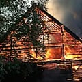 Brand in Bischofswerda: Bewohner können sich retten
