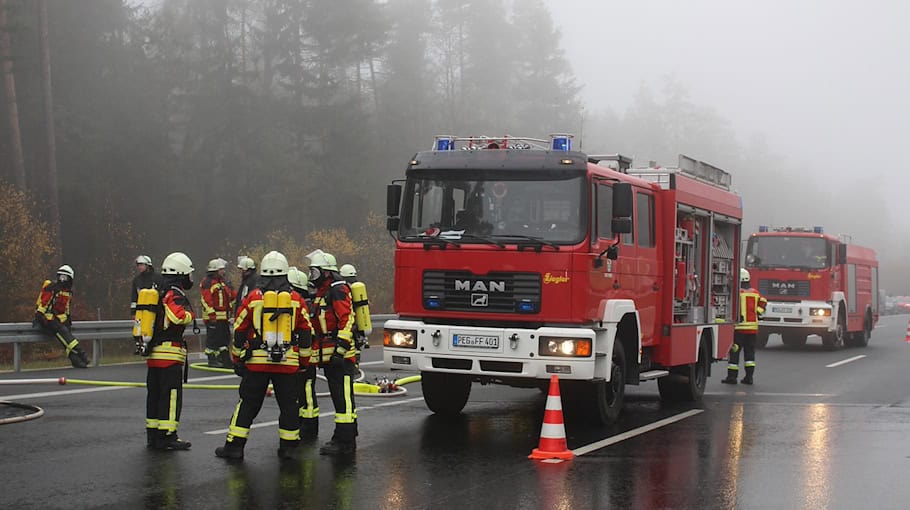 Feuerwehreinsatz bei Brand in Gartenlaube