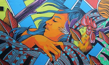 Sachbeschädigung durch Graffiti in Leipzig Connewitz