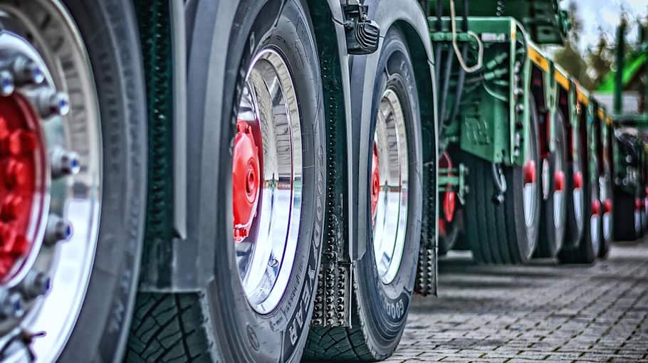 Lkw Brand auf B156 zwischen Boxberg und Weißwasser