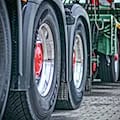 Lkw Brand auf B156 zwischen Boxberg und Weißwasser