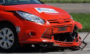 Unfall auf Kreuzung Teplitzer Straße in Dresden