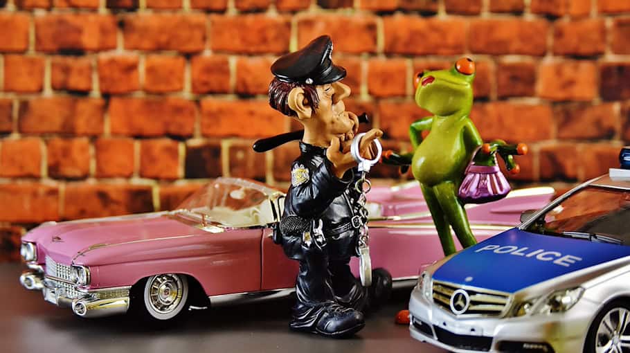 Polizei stoppt Fahrer unter Drogeneinfluss mit Diebesgut