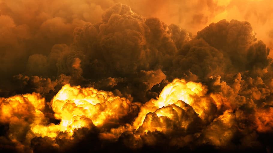 Haus durch Gasexplosion stark beschädigt