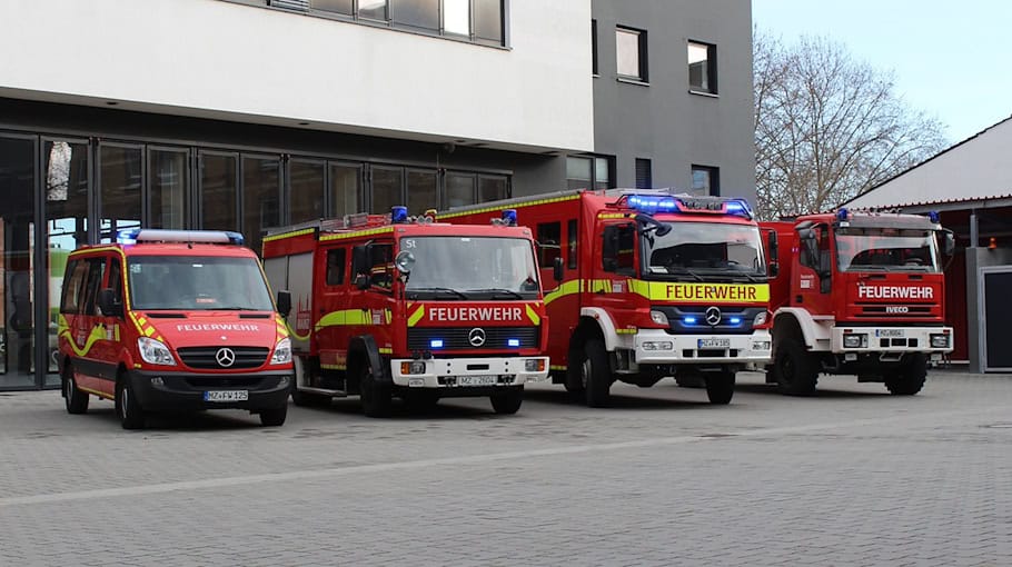 Heckenbrand durch Gasbrenner in Medingen gelöscht