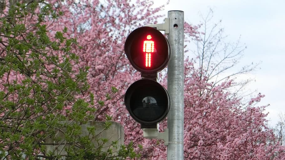 Polizei kontrolliert Ampelverstöße in Bautzen