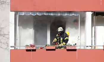 Brand in leerstehendem Gebäude gemeldet
