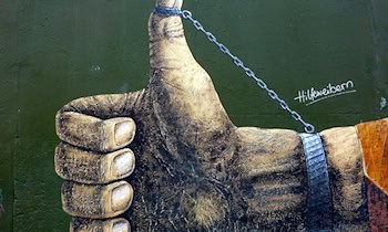 Graffiti-Schmierereien an Getränkemarkt in Zwickau