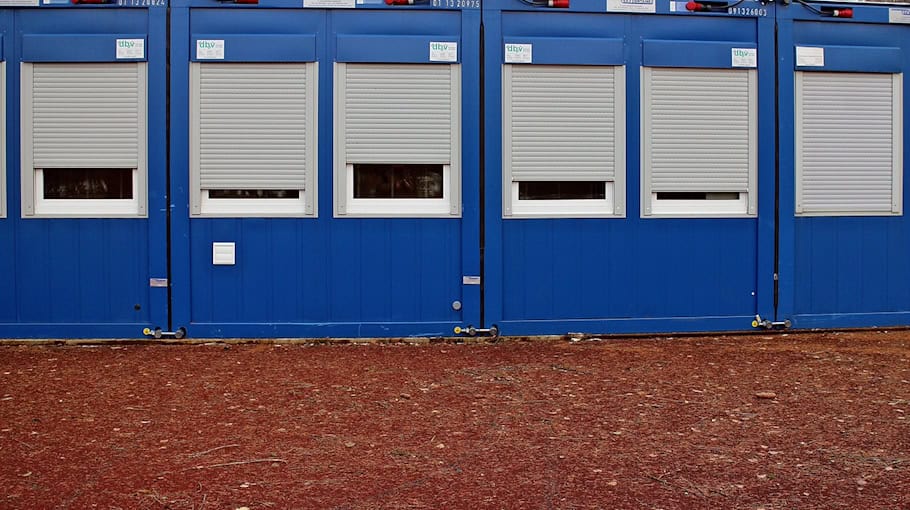 Einbruch in Baucontainer an der Neuen Grube
