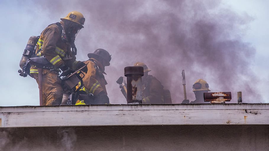 Brand im Dachboden eines Hauses in Niedercunnersdorf