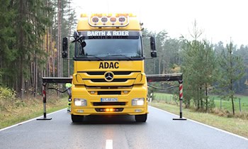 Aquaplaning verursacht Unfall auf der A72 nahe Hartenstein
