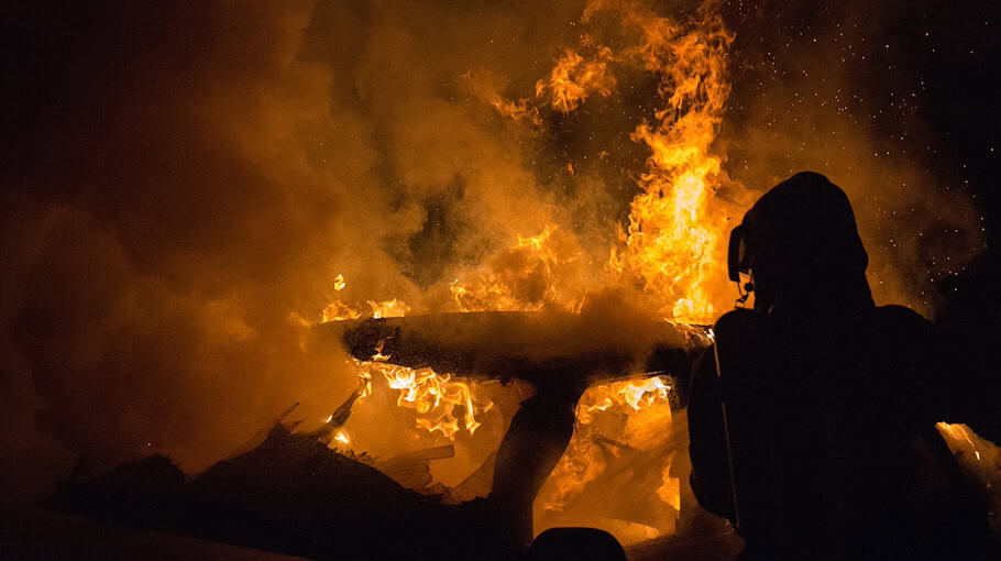 Pkw-Brand in Fraureuth durch technischen Defekt