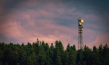 Kletterer auf Sendemast gerettet durch Einsatzkräfte