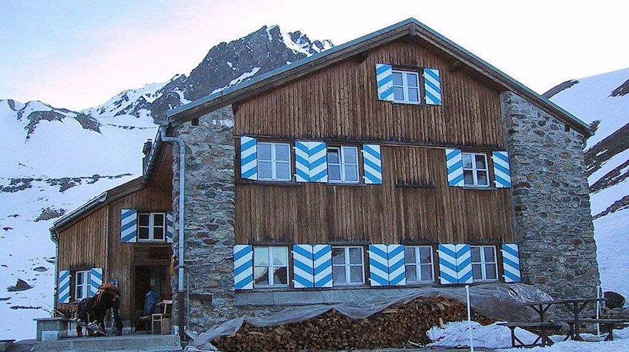 Wanderhütte in Bischofswerda beschmiert