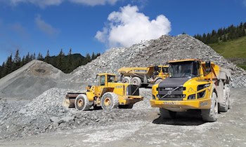 Diebstahl eines Abbruchsortiergreifers von Baustelle