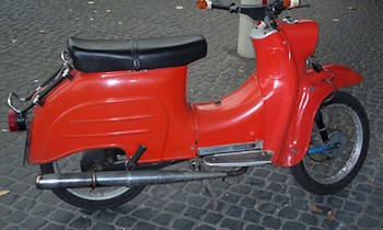 Gestohlene Simson S51 in Plauen-Hammertorvorstadt