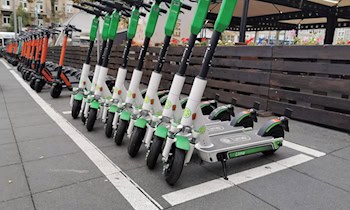 Berauscht auf dem E-Scooter in Bischofswerda