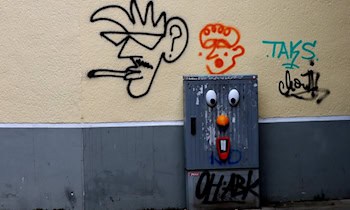 Farbanschlag auf Imbiss in Dresden-Striesen