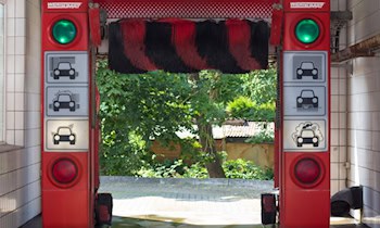 Einbruch in Dresdner Autowaschanlage
