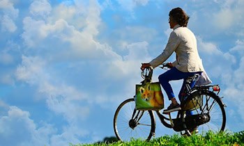 Radfahrer von Pkw-Spiegel getroffen in Friedersdorf