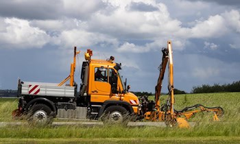 Zusammenstoß mit Mähfahrzeug in Oberwiera