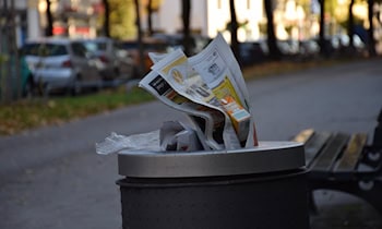 Brandserie an Mülltonnen in Freiberg