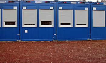 Baucontainer in Albertsthal aufgebrochen