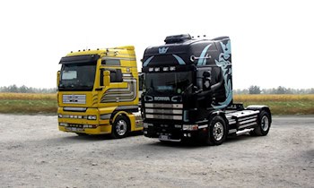 Lkw zu schnell in Nieder Seifersdorf