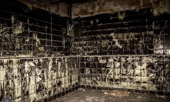 Gartenlaube in Tharandt abgebrannt