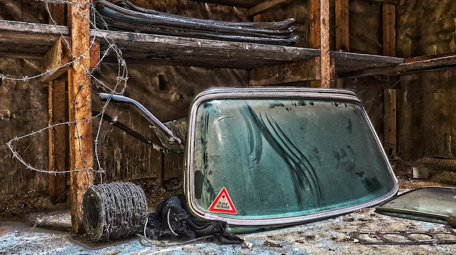 Heckscheibe eines Fiat in Schmilka beschädigt