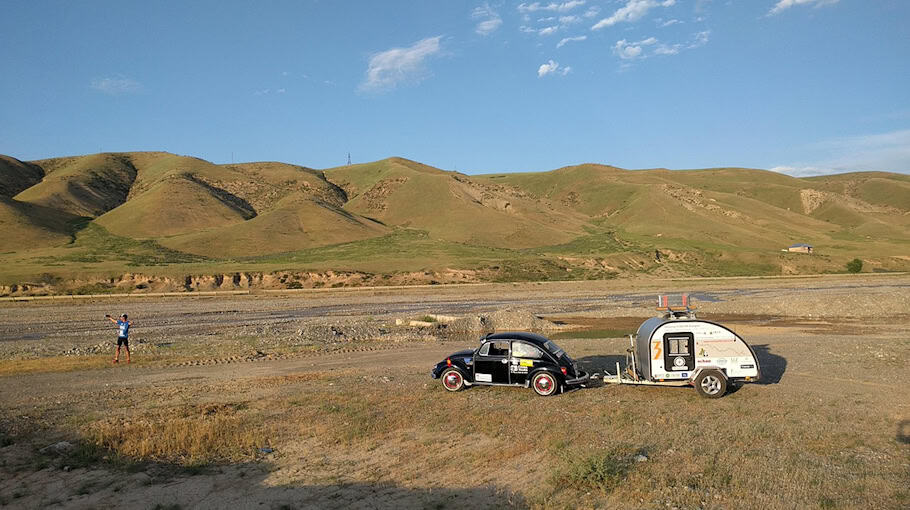 Diebstahl aus Wohnanhänger in Zwickau