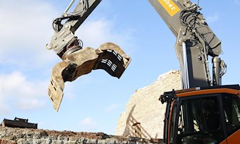 Misslungener Kraftstoffdiebstahl an Bagger in Frankenhausen