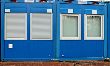 Baucontainer aufgebrochen in Ostritz