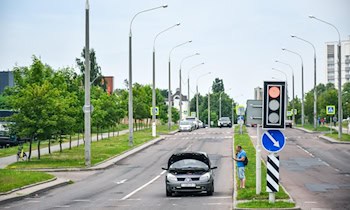 Ampel beschädigt und Stecker gestohlen in Kreischa