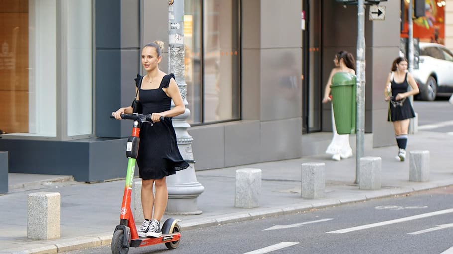 E-Scooter-Unfall in Dresden-Leipziger Vorstadt