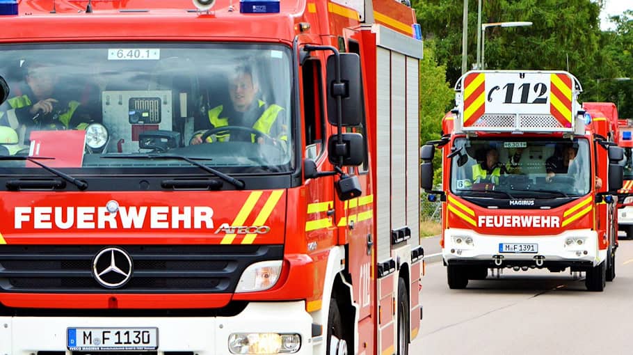 Brand in Mehrfamilienhaus in Löbau
